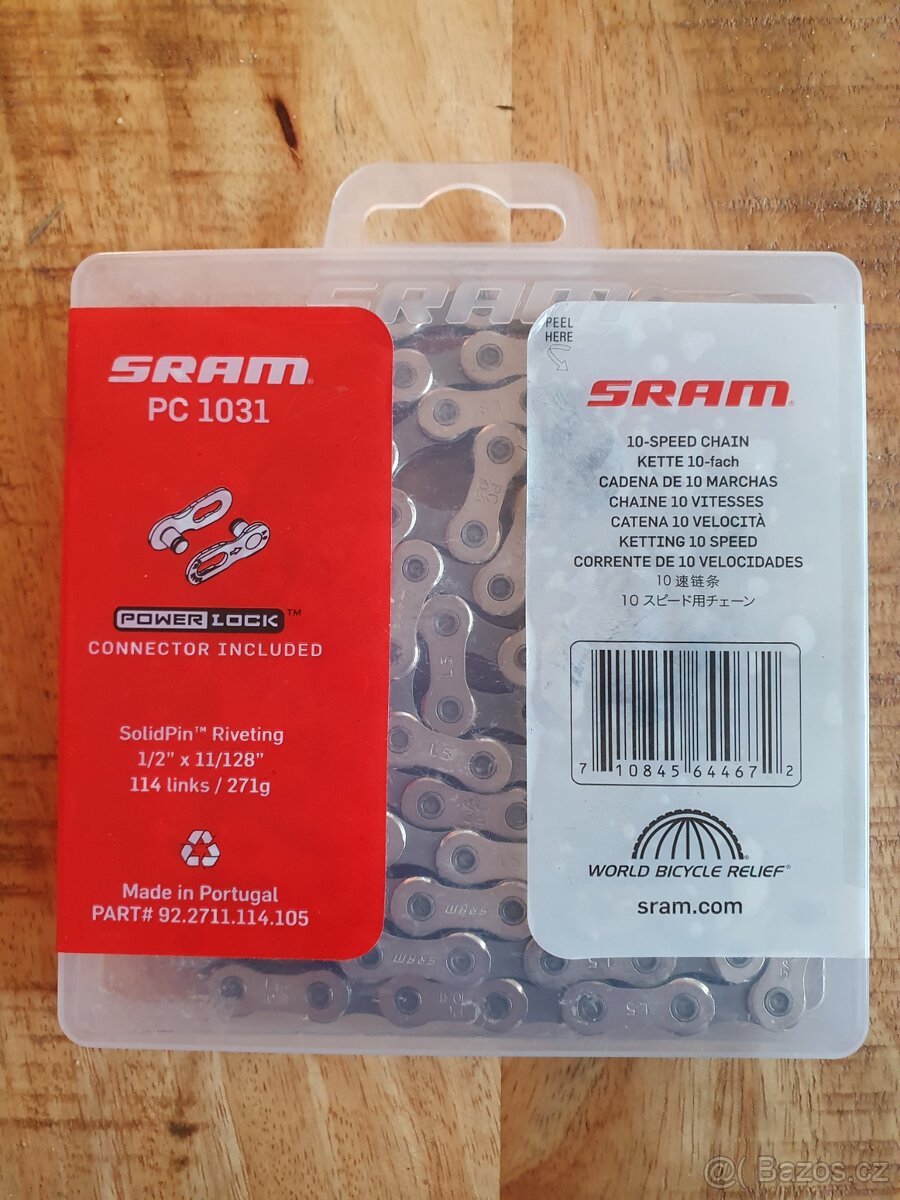 řetěz Sram PC1031 10s - 2