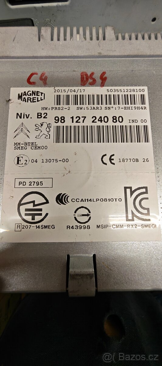 20 PSA SMEG 9812724080 - 2