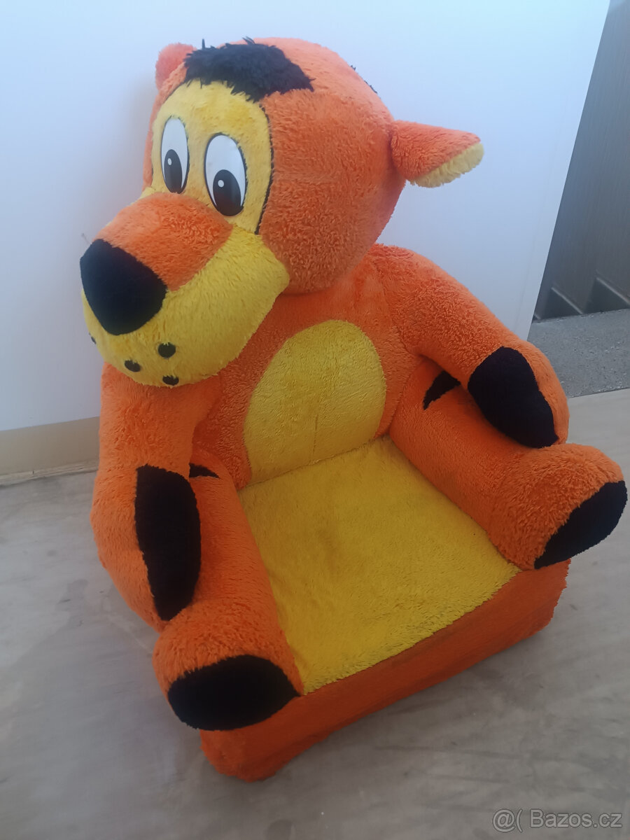 sedátko křeslo dětské Tygr - 2