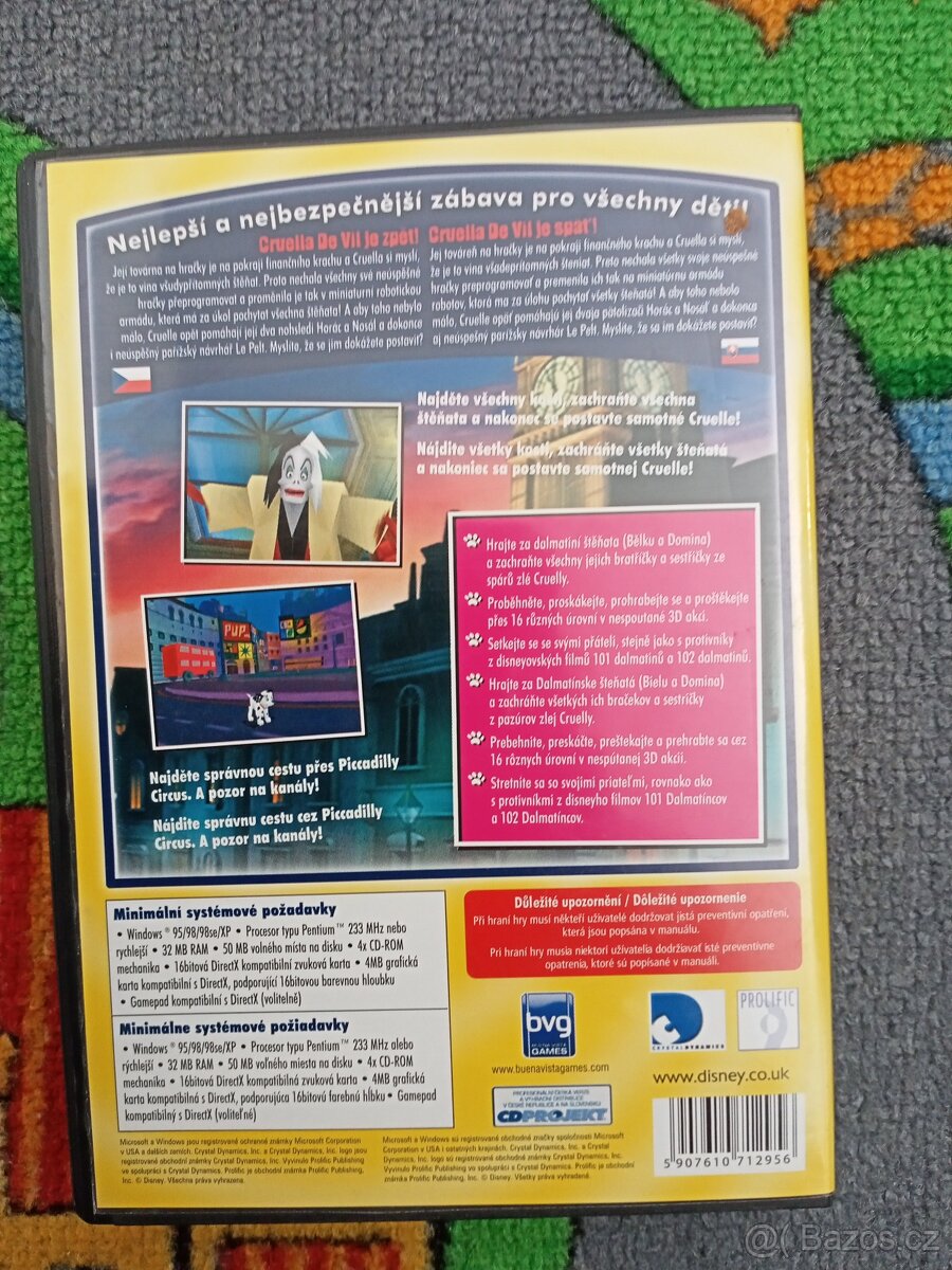 Dětská PC hra Disney: 102 Dalmatinů - 2