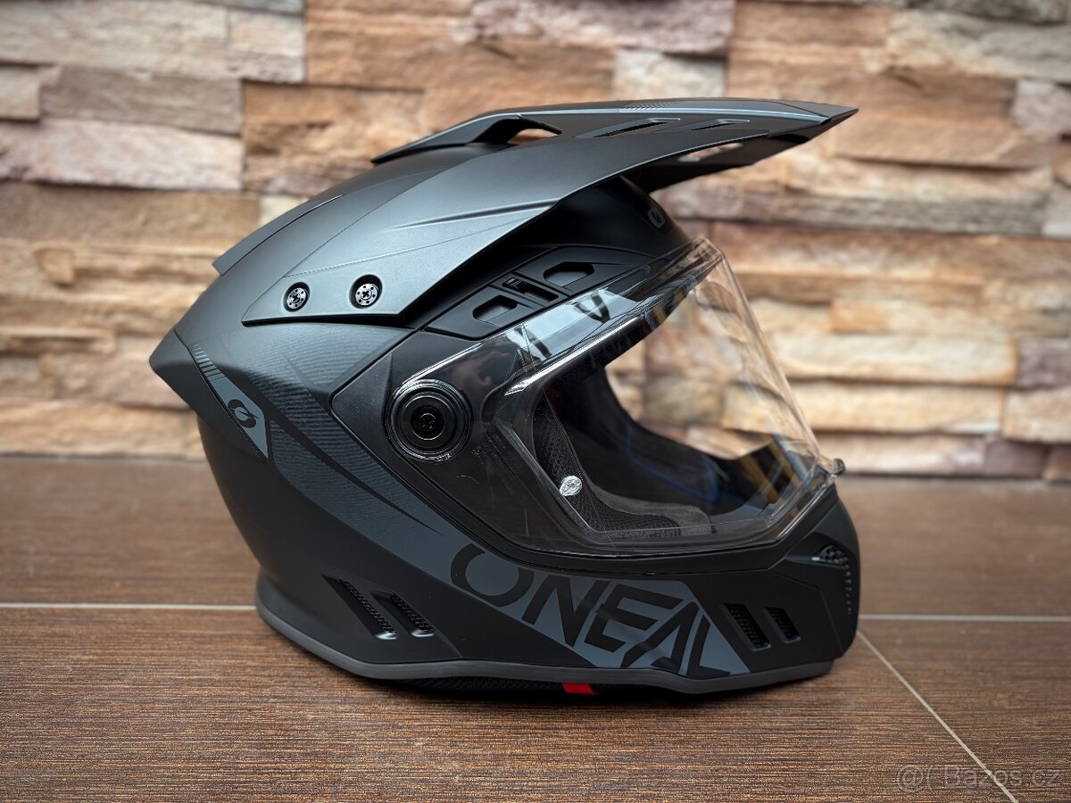 ONEAL SIERRA RS SOLID ENDURO PŘILBA ČERNÁ - 2