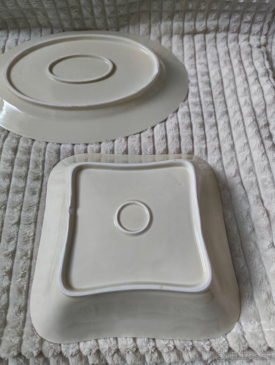 Servírovací tác a misa - 2