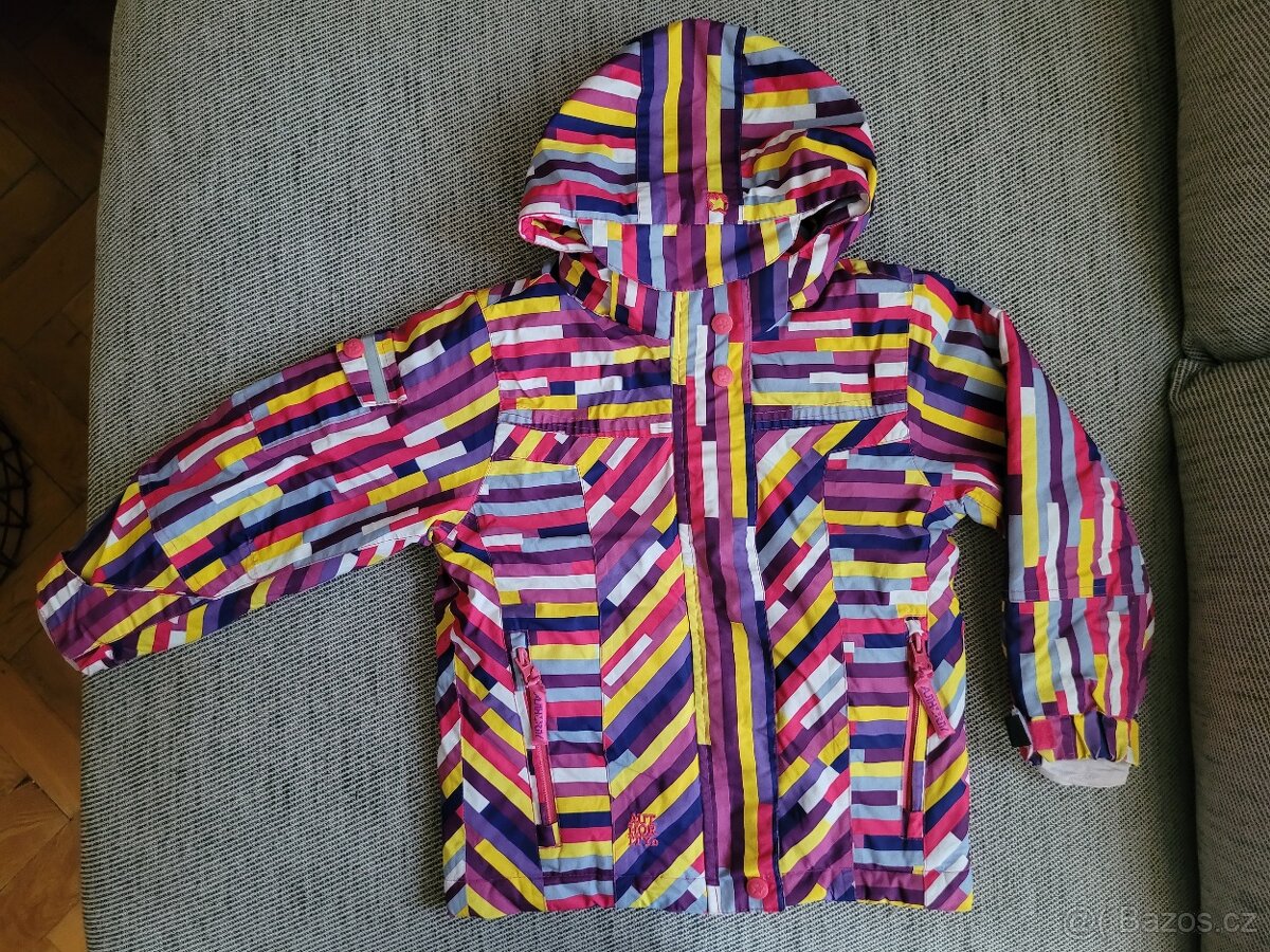 Dívčí zimní lyžařská bunda zn. Authority, vel. 104-110 - 2