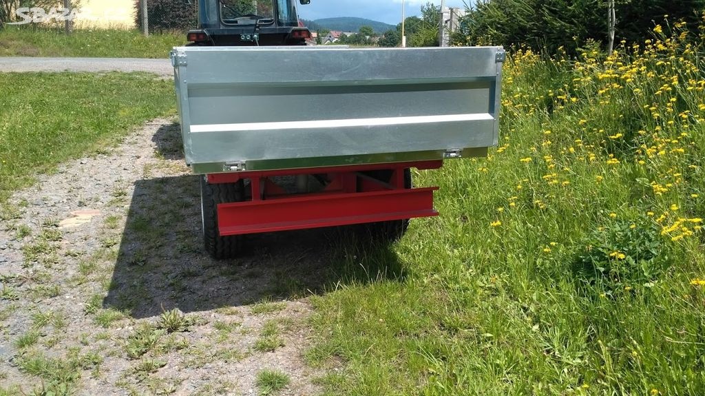 Sklápěcí vlek za malotraktor i traktor - 2
