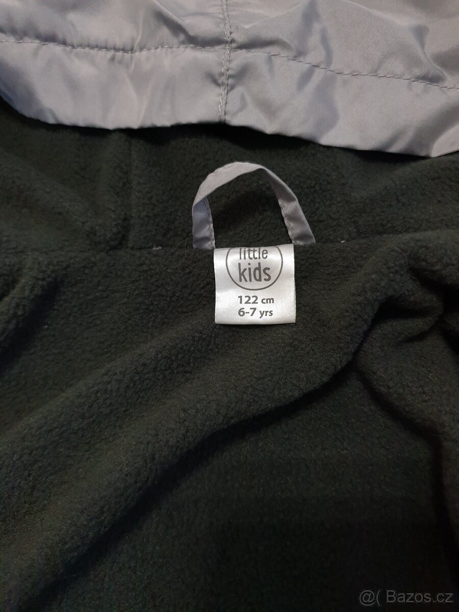 NOVÁ - podzimní/jarní bunda vel.122 (6-7let) - 2