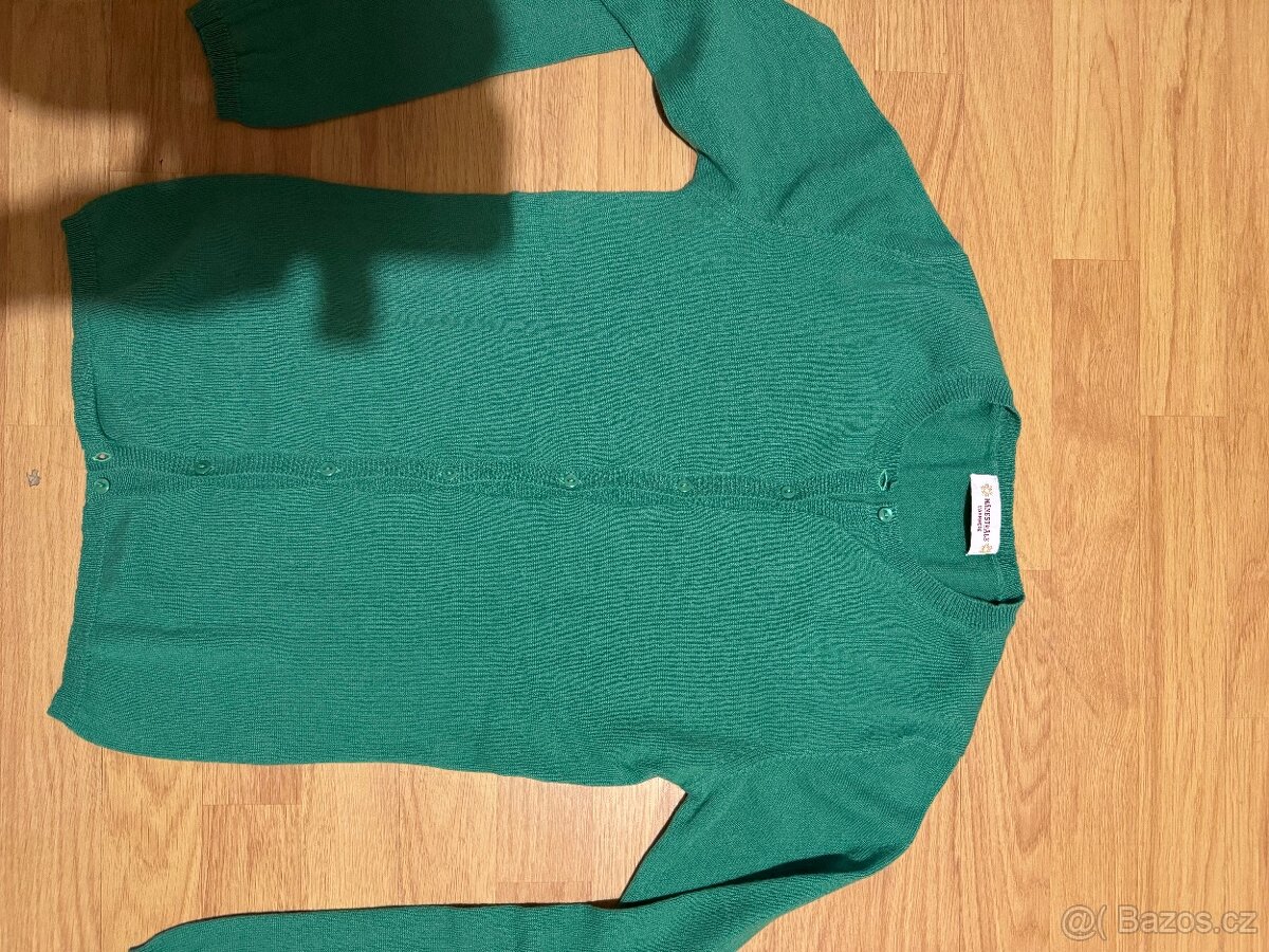 REZERVACE Dámský kašmírový svetr M - 2