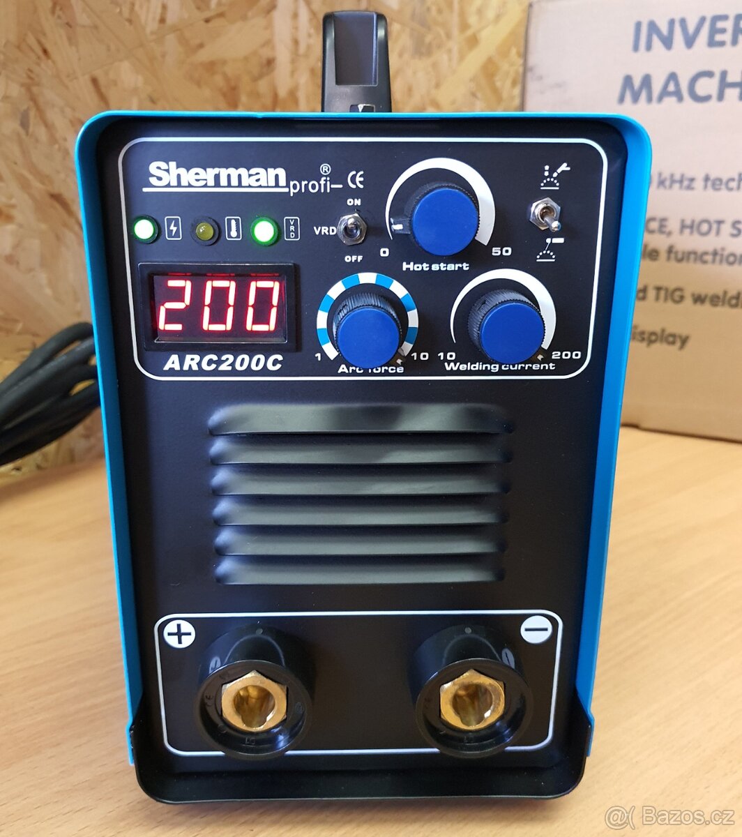 ARC 200C nová PROFI svářečka na elektrody a TIG - 2