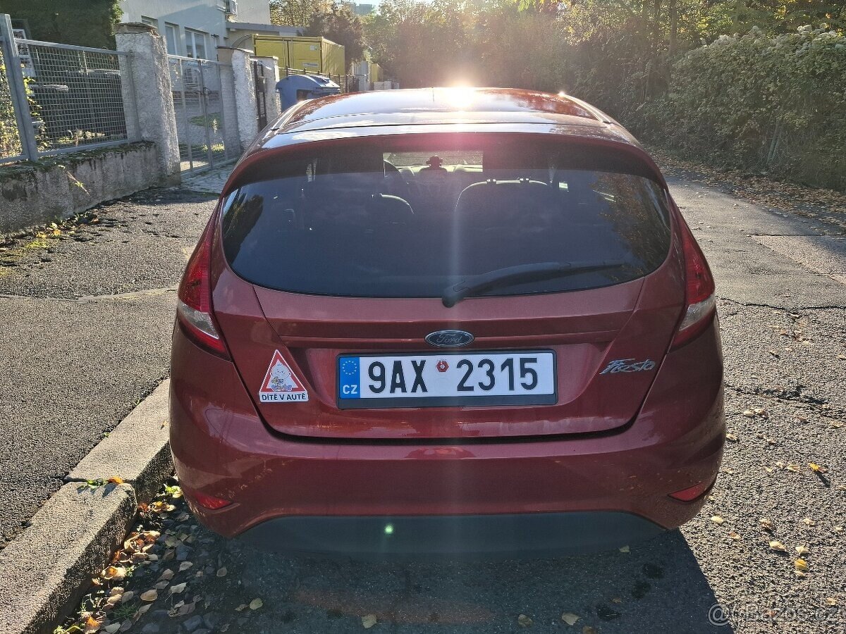 Ford Fiesta 1.5 60 kW, r. 2008 — 165 000 km - 2