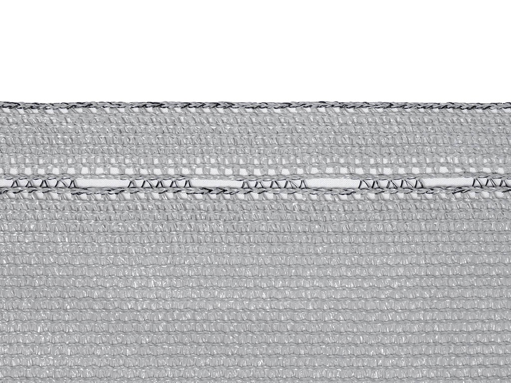 Stínící síť Kataro - tkanina na plot světle šedá - 2