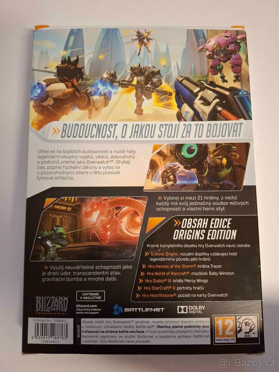 Overwatch: Origins edice originální obal - 2