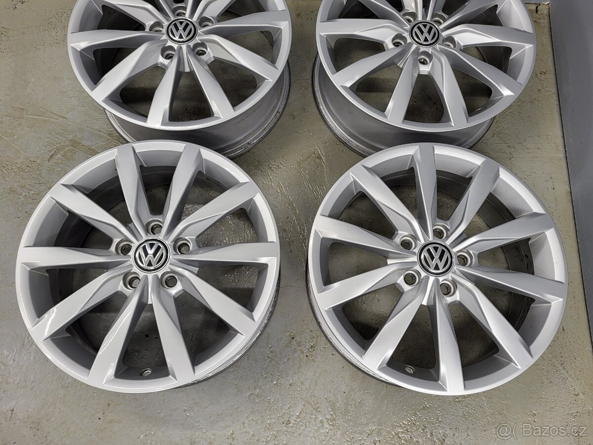 Originál 17" VW Dijon 5x112 Golf 7 Octavia 3 - 2