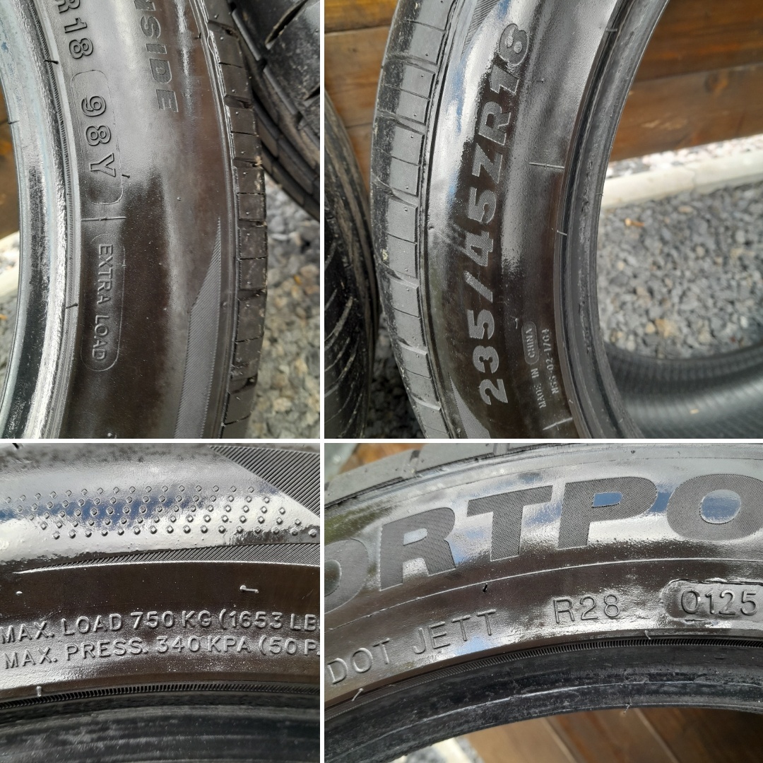 Letní pneumatiky 235/45R18 - 2