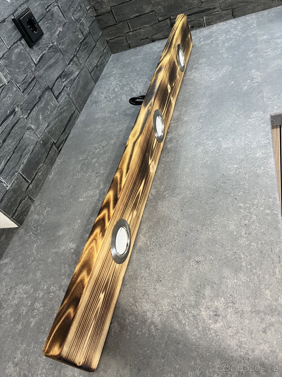 Dřevěné svítidlo - 2