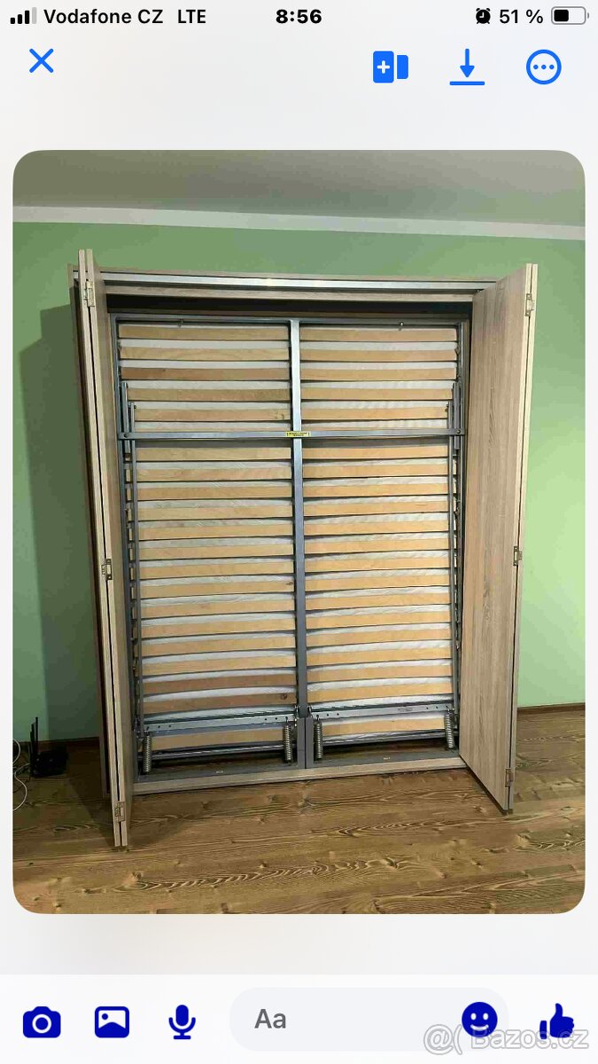 Sklápěcí postel - 2