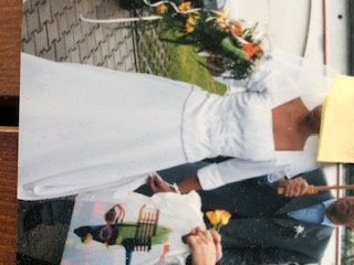 Svatební saty vel.: 38 - 2