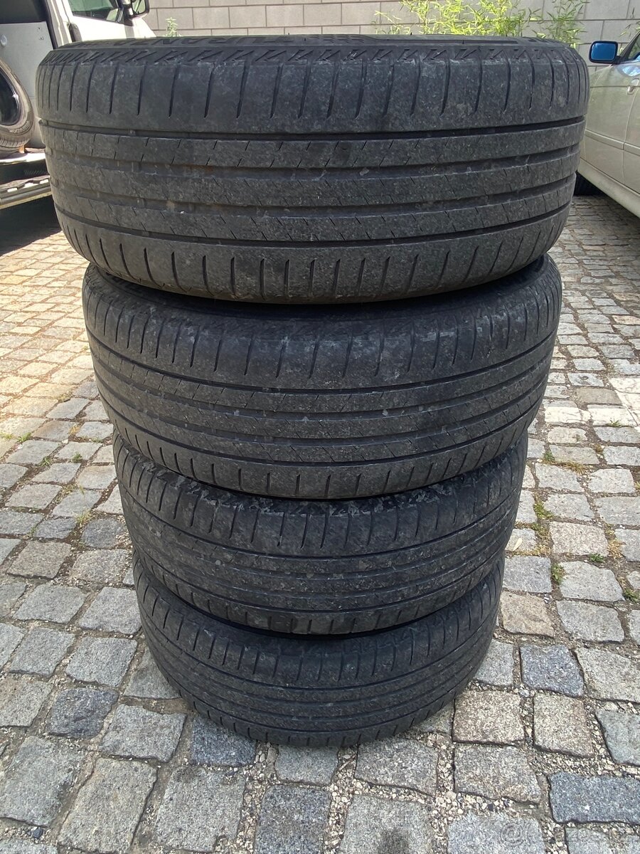 Alu sada originál mini, BMW plus pneu 225/55/17 - 2