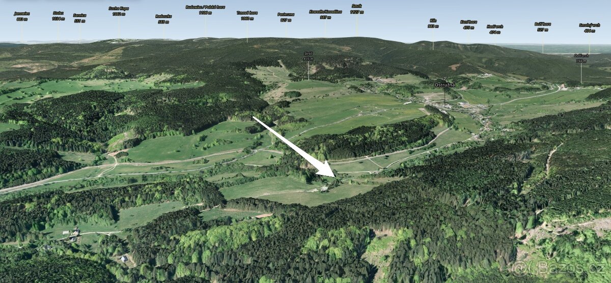 Prodej louky 1 325 m² - 2