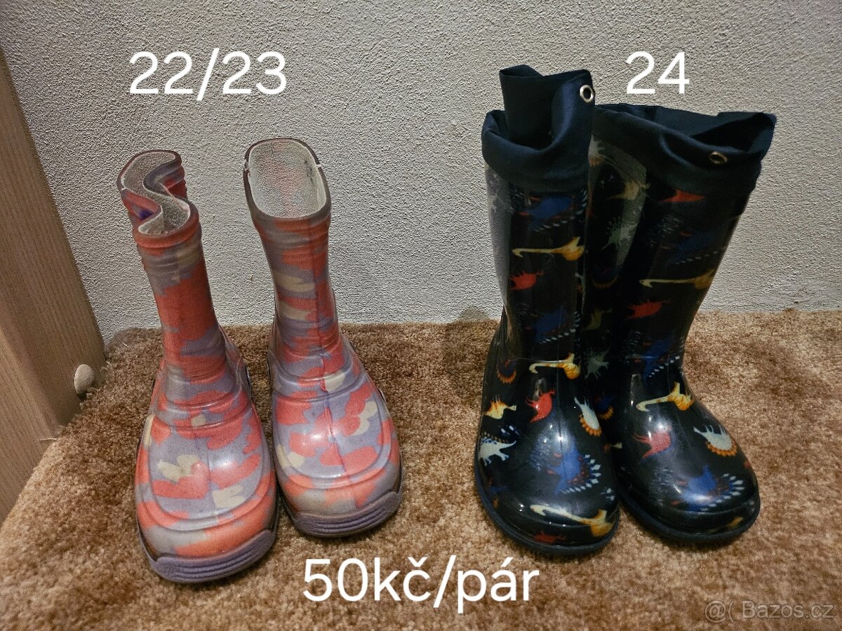 Boty hlavně dětské - 2