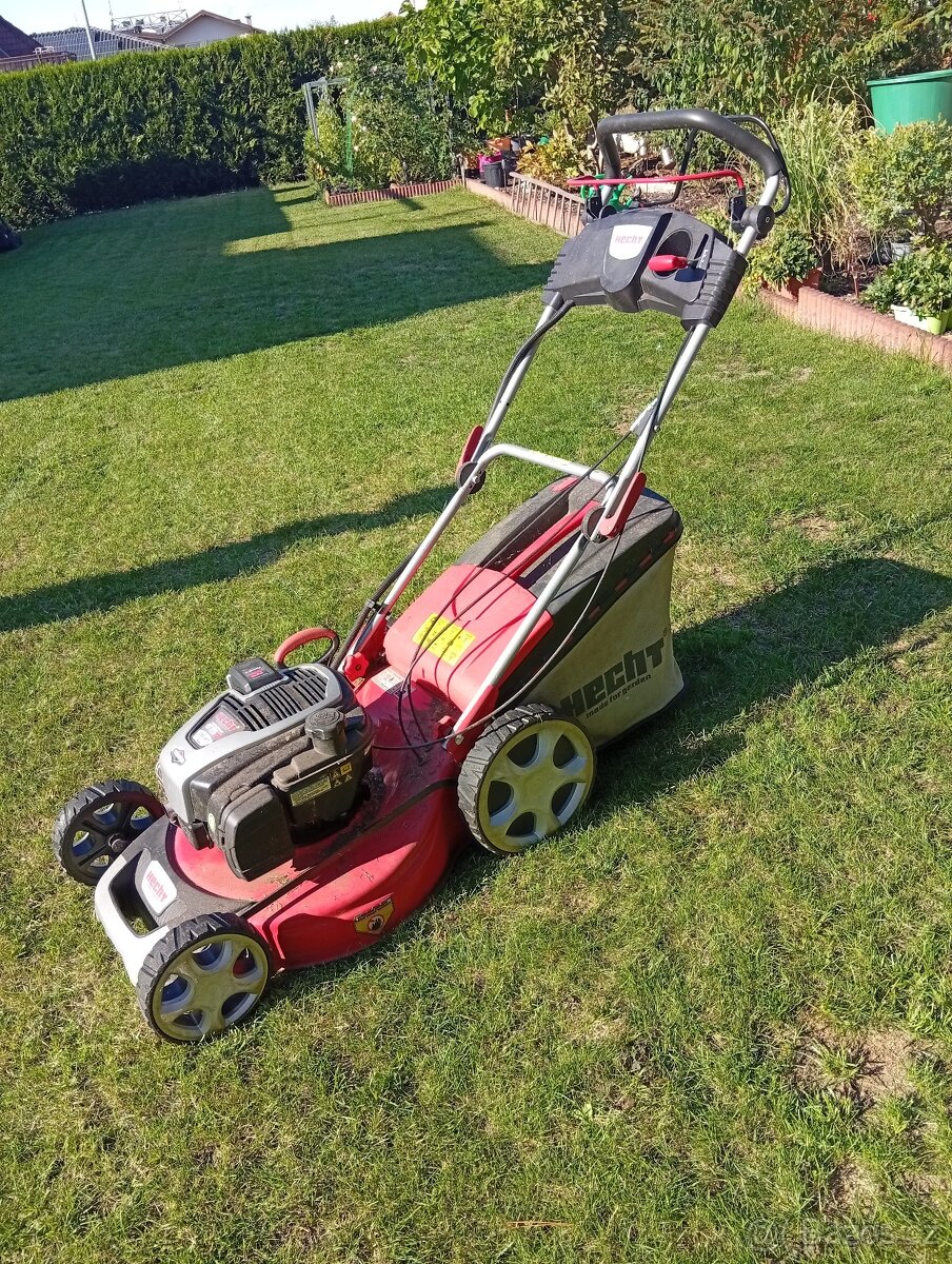 Benzinová a elektrická sekačka - lecně - 2