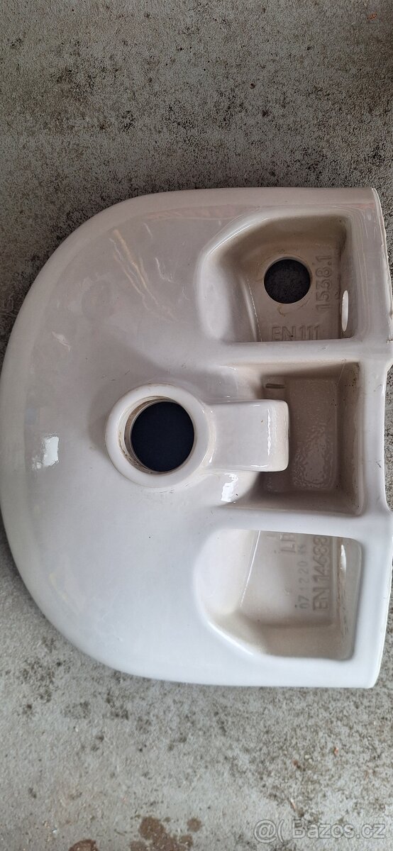 Umyvadlo JIKA (39x31 cm) - kulaté - 2