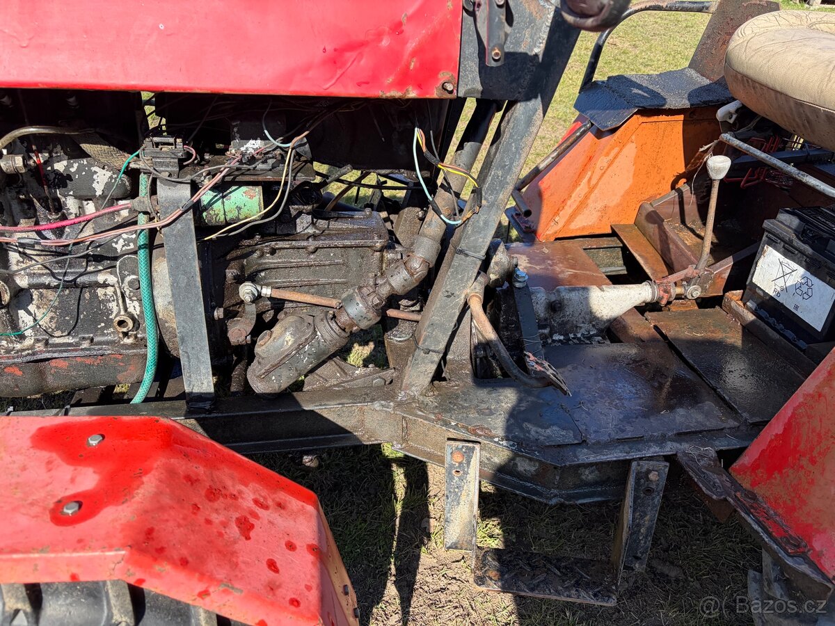 Malotraktor domací výroby - 2