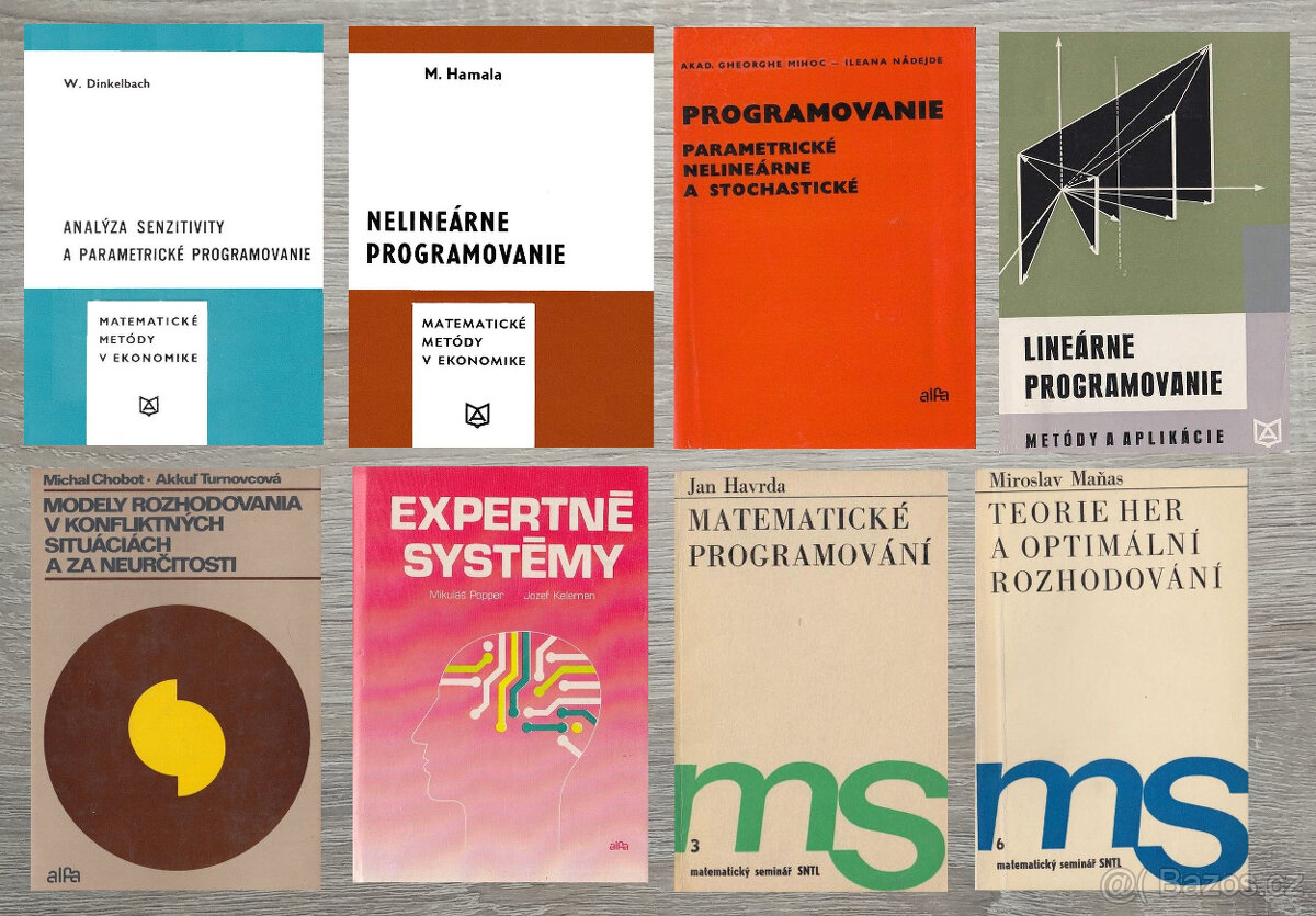 Matematické programování, teorie her a systémů - 2