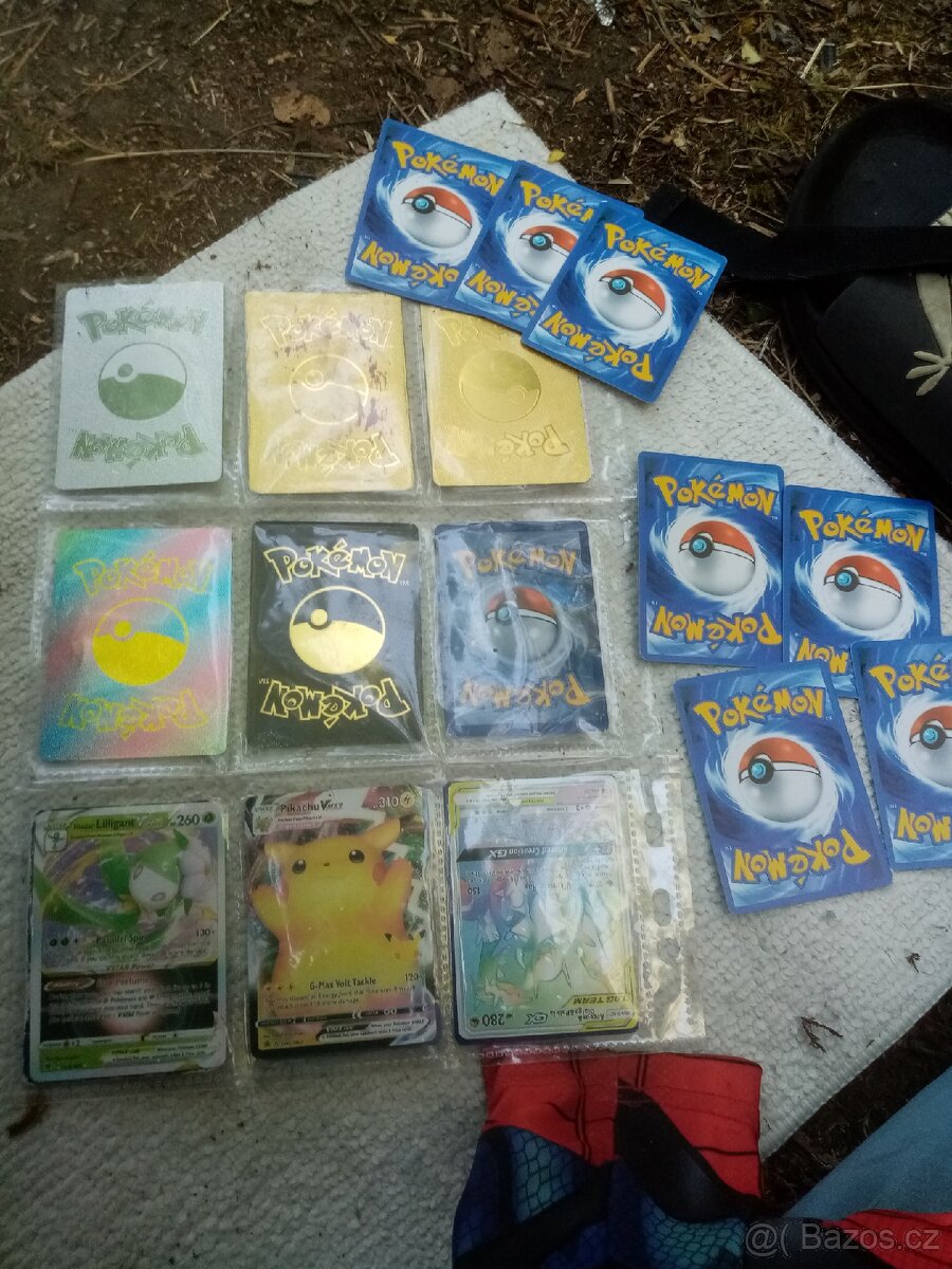 Pokemonove kartičky originál - 2