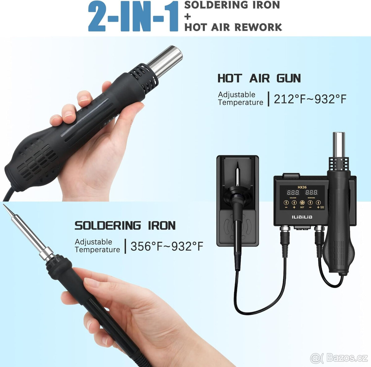 Nová pájecí stanice ilibilib HX36 - 2