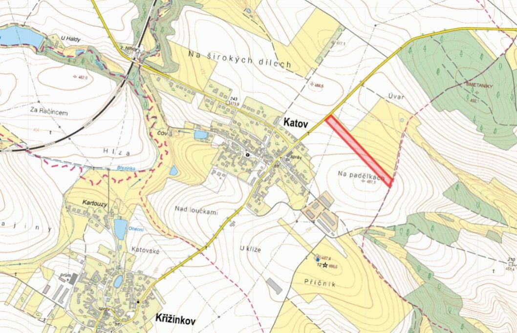 Zemědělská půda, prodej, Katov, Brno-venkov - 2