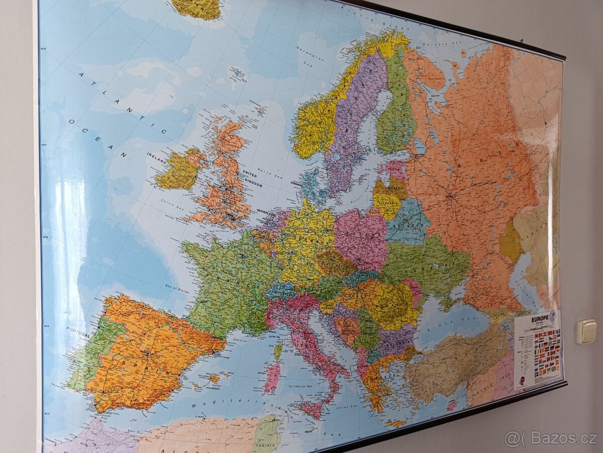 Mapa Evropy - 2