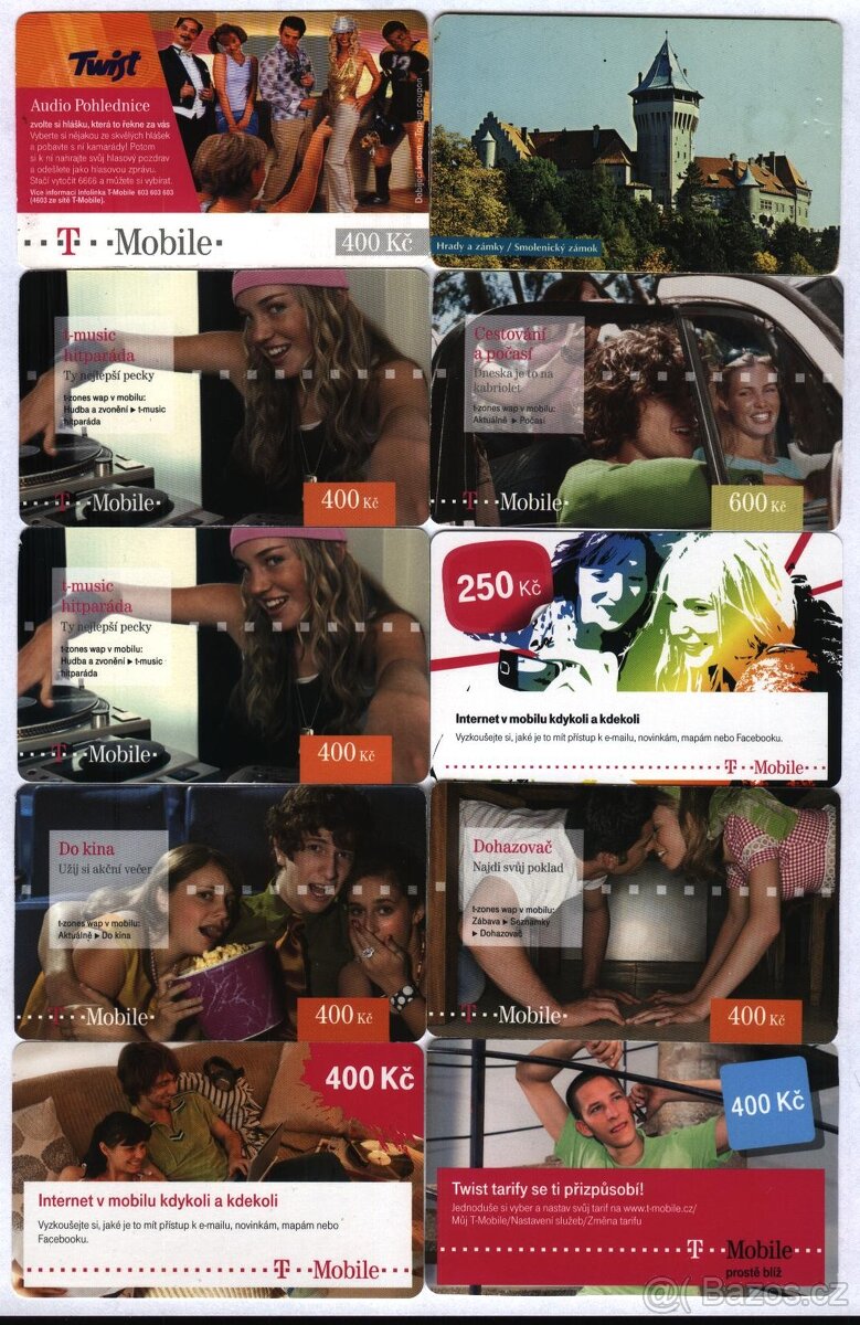 Dobíjecí kupony - 2