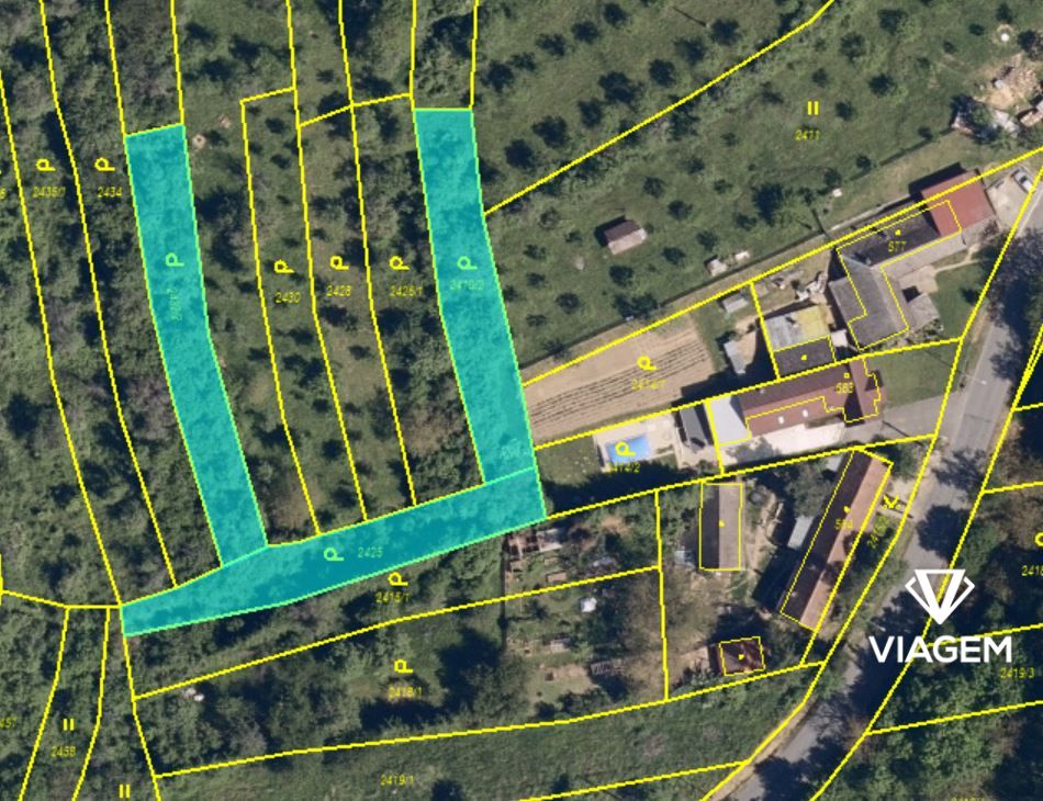 Zahrada 1 540 m² - 2