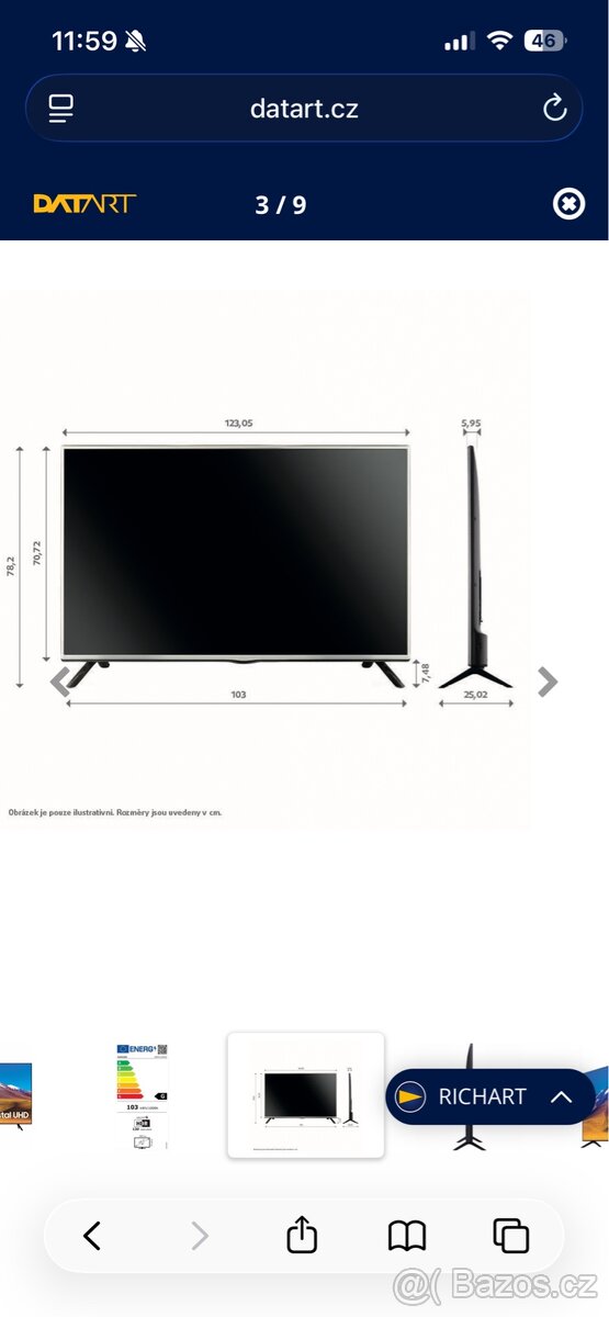 Televize Samsung UE55TU7092 - 2