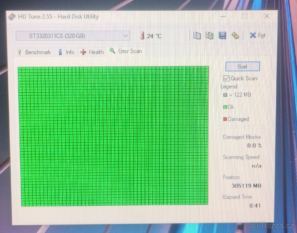 Harddisk Seagate, 320GB, SATA, velikost 3,5 - 2