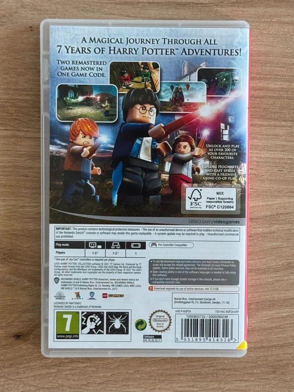 Krabička LEGO Harry Potter Collection Switch - 2