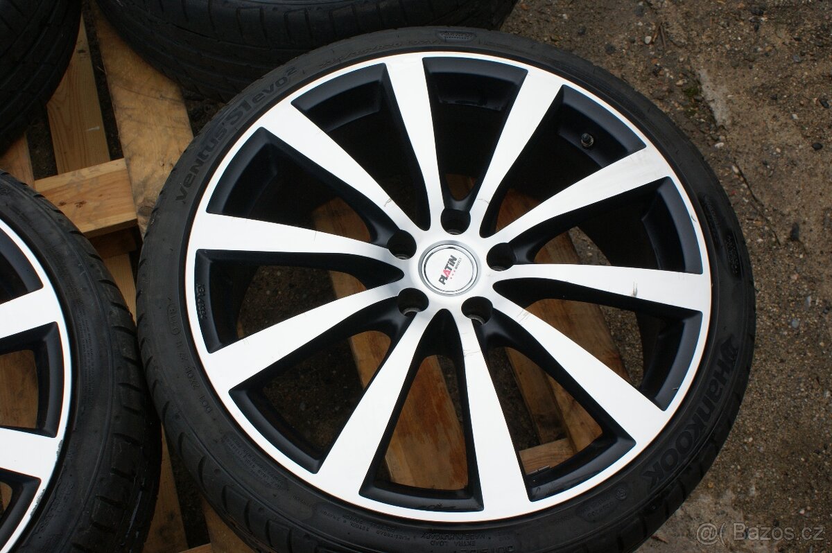 R20 alu kola na Audi VW Seat Skoda 5x112 dvoubarevná - 2