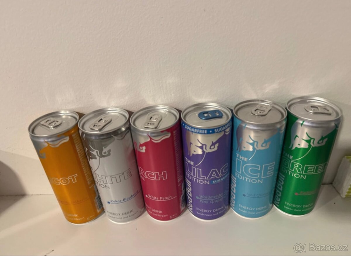 Red bull příchutě ze zahraničí a limitované edice - 2