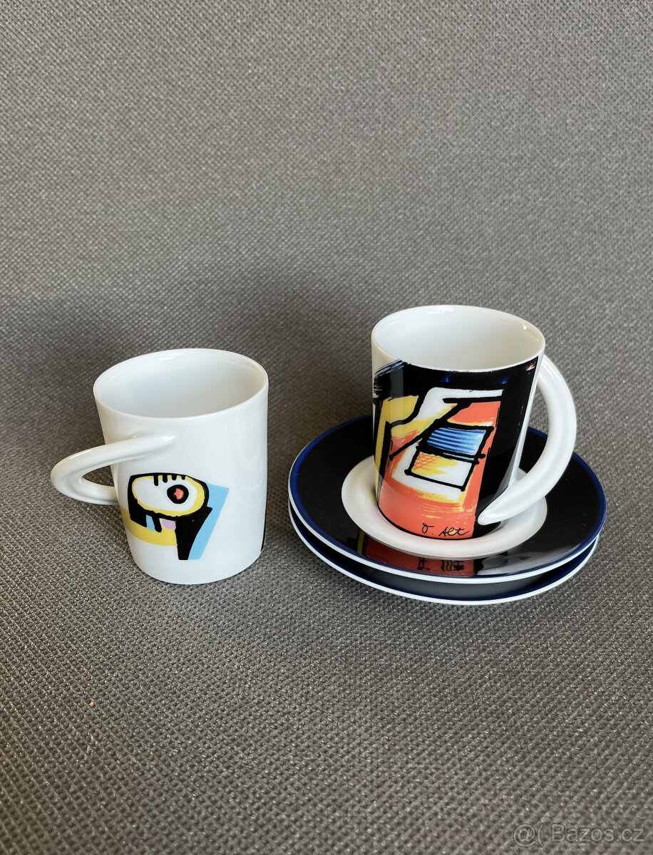 Rosenthal Cupola 2x šálek s podšálkem 80ml č. 7 - 2