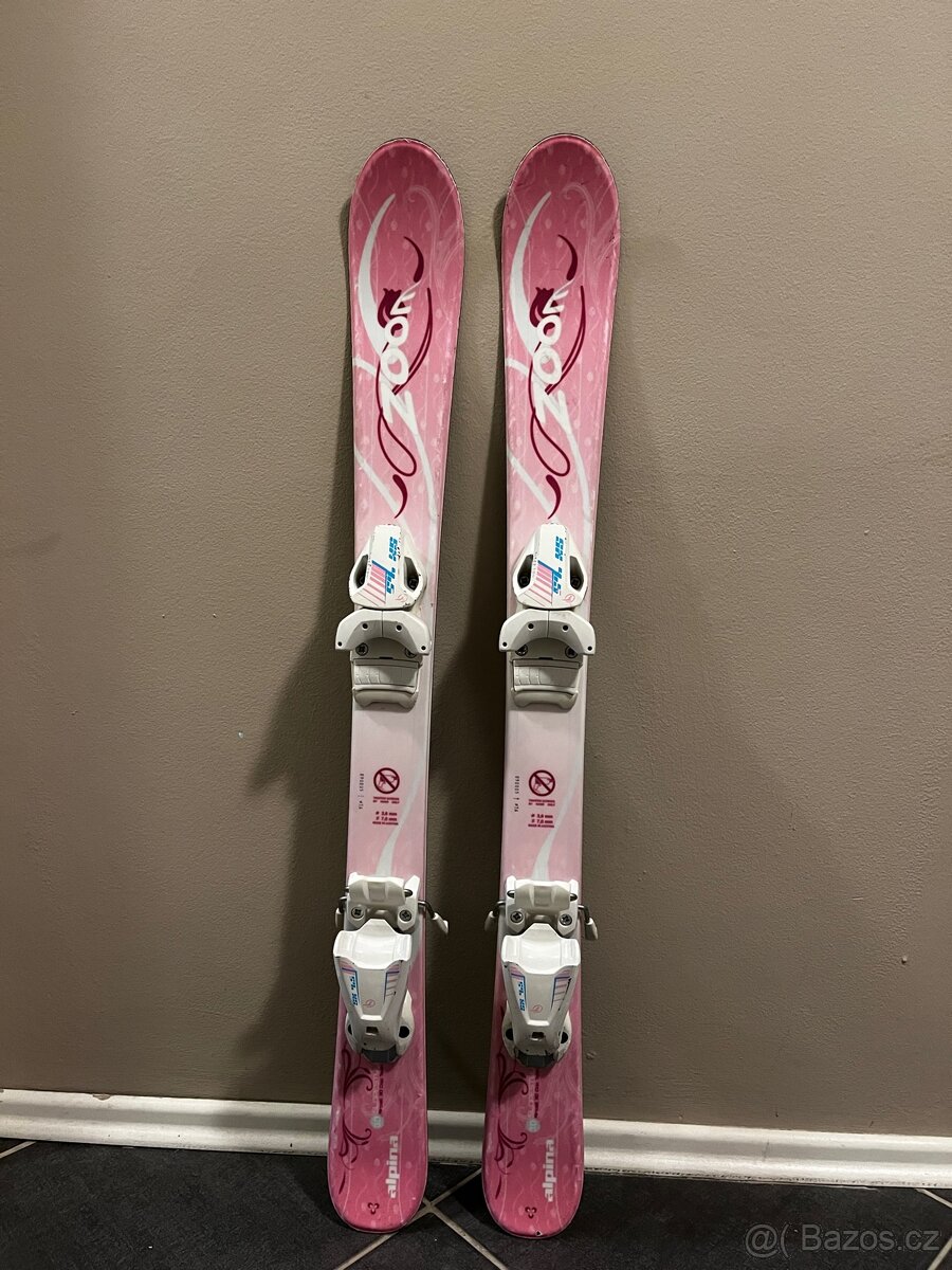 Dětské lyže 90cm + lyžáky Dalbello 250mm set - 2