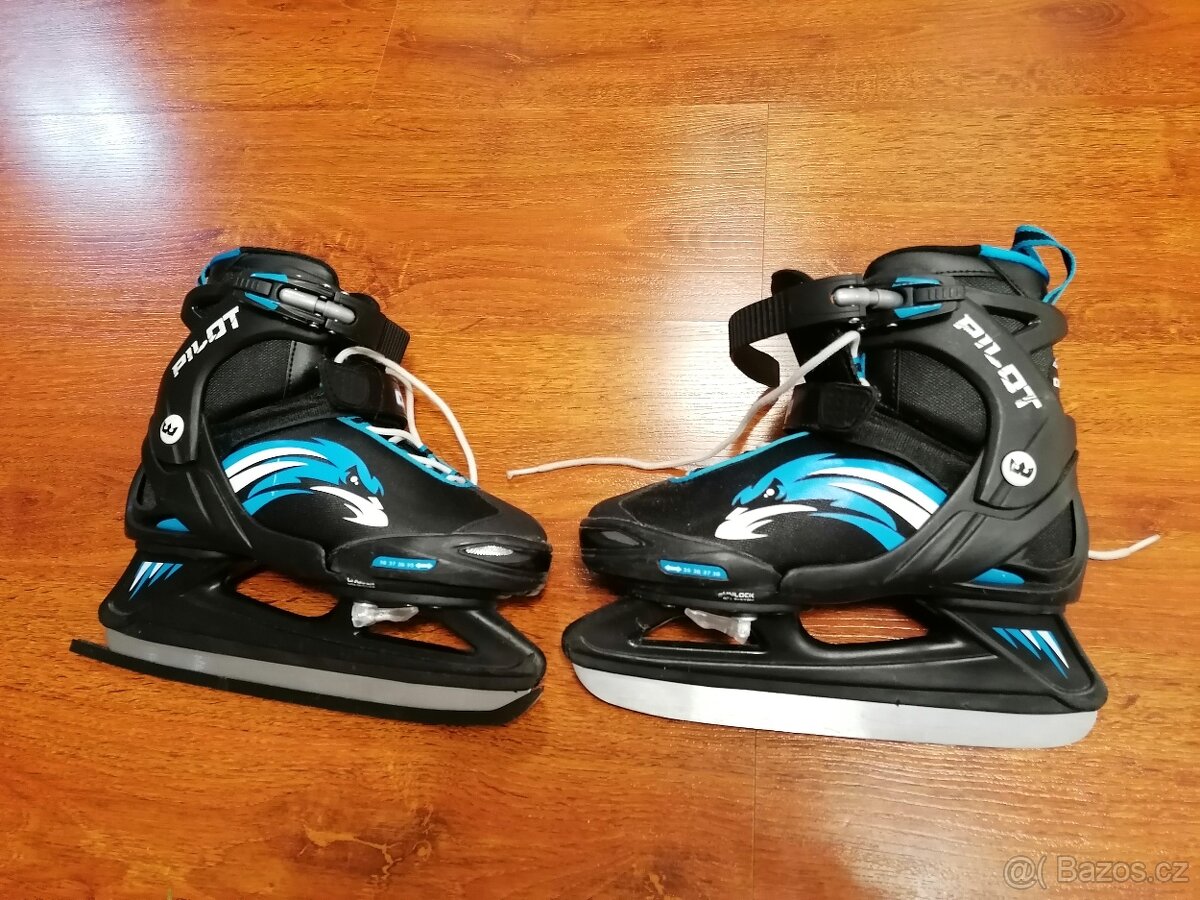 Lední brusle, dětské vel. 35 - 38 - 2