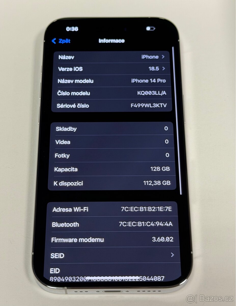 iPhone 14 Pro 128GB 100% Kondice Baterie TOP Stav / Záruka - 2