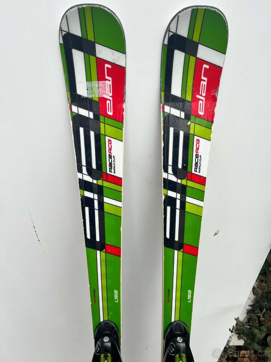 Juniorské lyže Elan Race RCG Waveflex 152 - 2