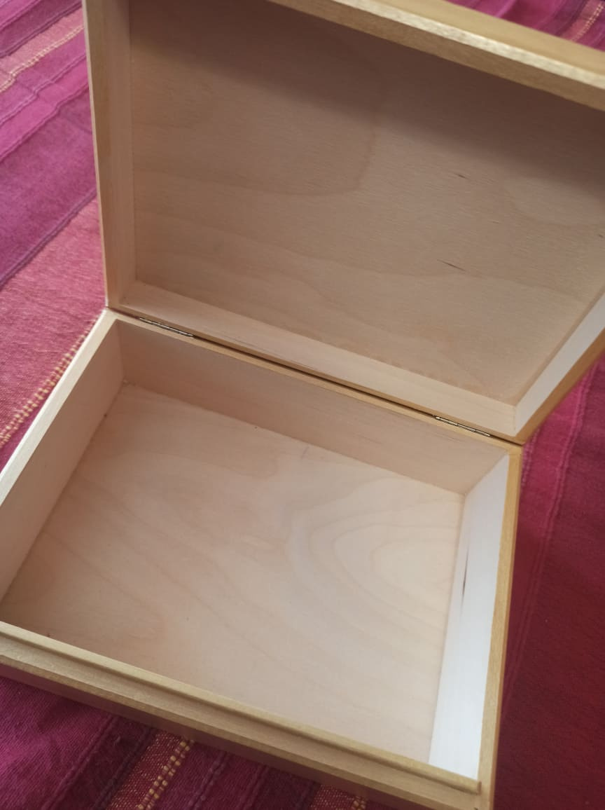 Dřevěná krabička na poklady - 2