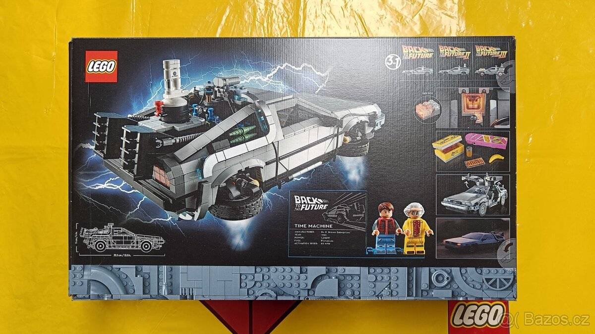 LEGO ICONS 10300 Stroj času z Návratu do budoucnosti - 2