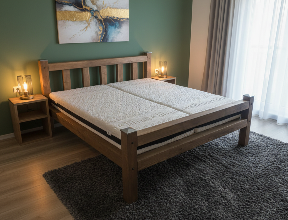 Nová trámová postel 180x200 Rustik Magna - 2