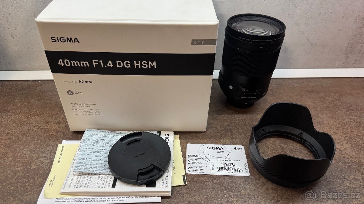 Sigma 40 mm f1,4 Nikon F - 2