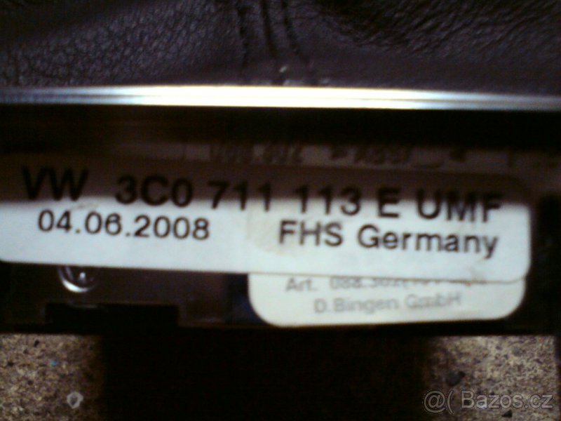 Vw Passat 3C manžeta řazení, výdechy topení - 2