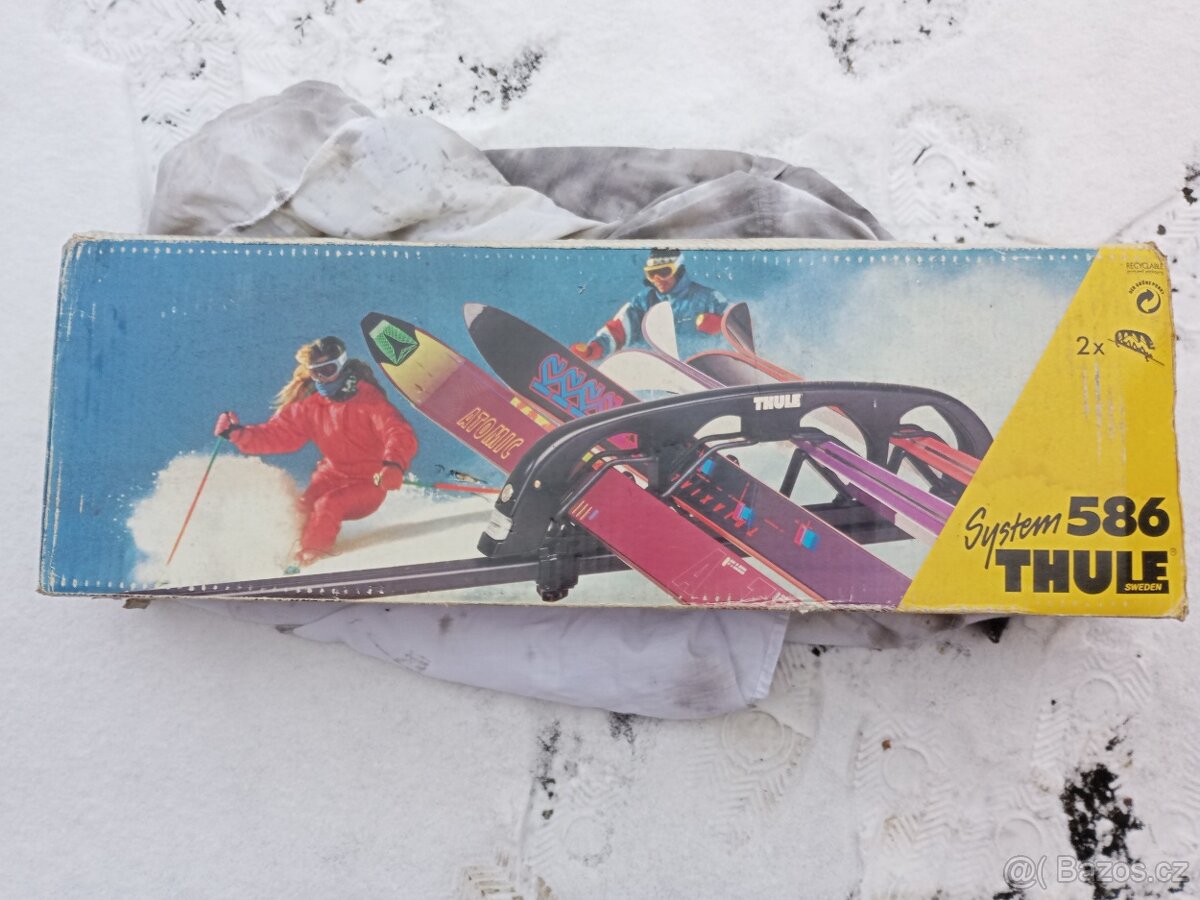Nepoužitý nosič lyží Thule 586 - 2