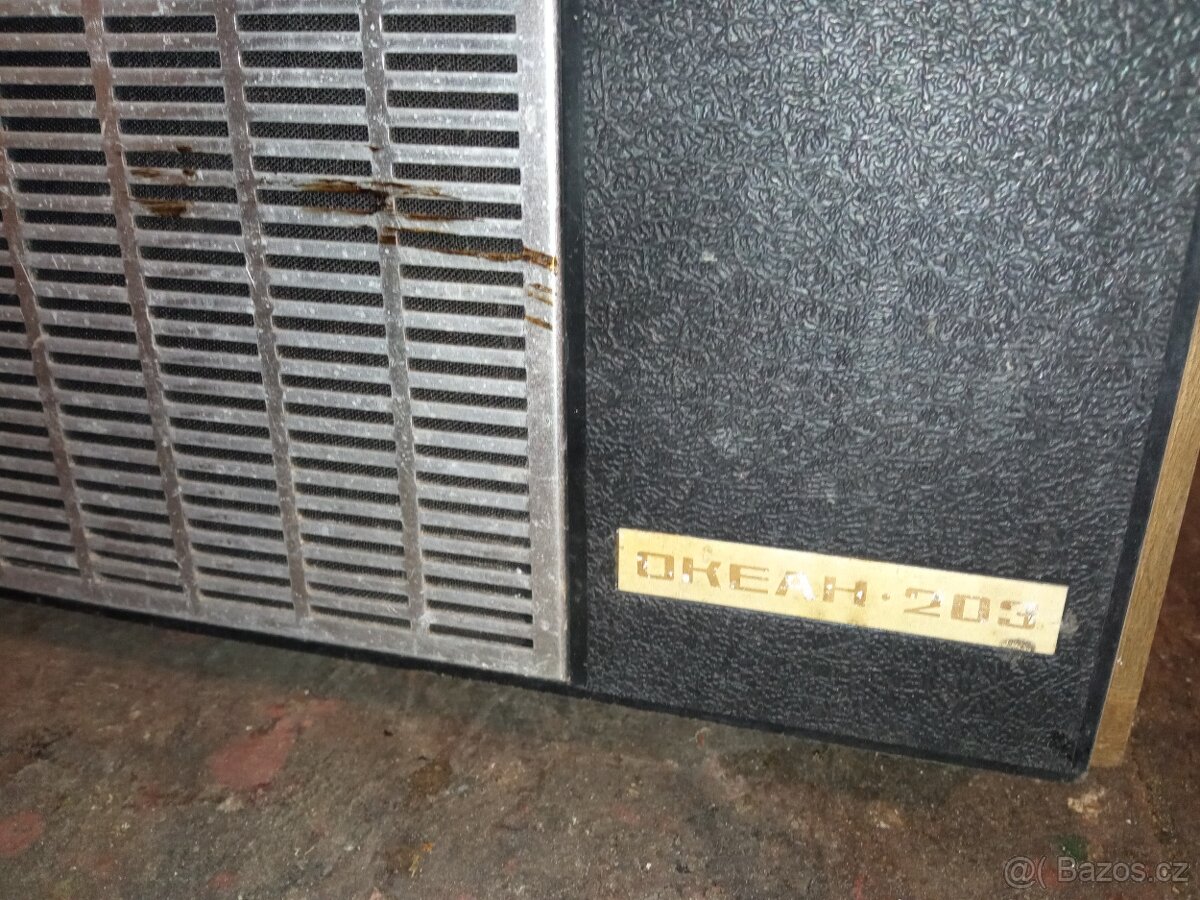 RÁDIO OKEAN {Океан} 203 RUSKÉ, FUNKČNÍ, 70s - 2