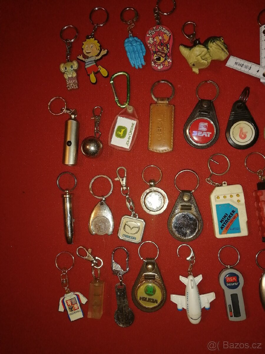 Prodám přívěsky na klíče - 2